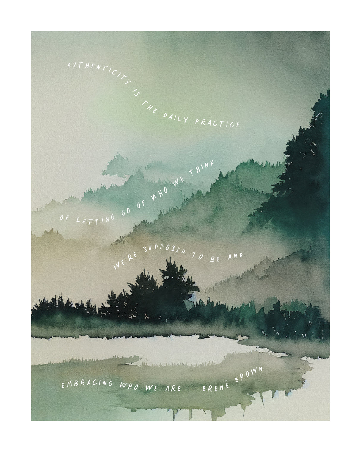 Authenticity Poster och Canvastavla