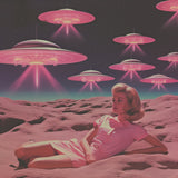 UFO Skies Collage Art Poster och Canvastavla