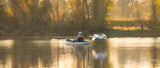 Fishing Swan Lake Poster och Canvastavla