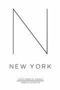 NEW YORK Poster och Canvastavla