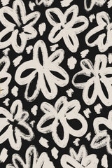 Giant Beige Flower Pattern Poster och Canvastavla
