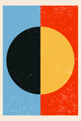 Minimal Abstract Shapes Series #27 Poster och Canvastavla
