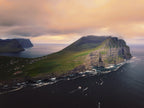 Viðareiði Faroe Islands Poster och Canvastavla