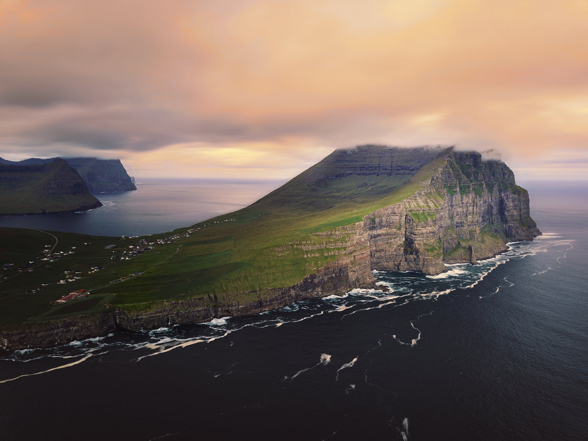 Viðareiði Faroe Islands Poster och Canvastavla