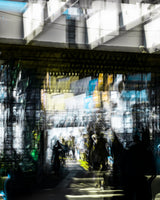 The hustle and bustle of the city. Poster och Canvastavla