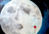 MOON Poster och Canvastavla