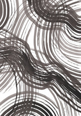 Abstract Ink Poster och Canvastavla