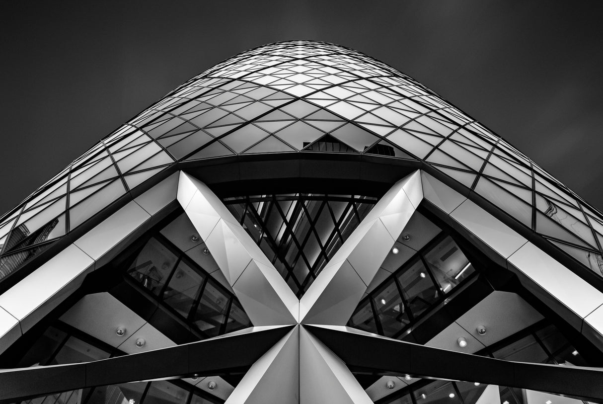 Zigzag (The  Gherkin) Poster och Canvastavla
