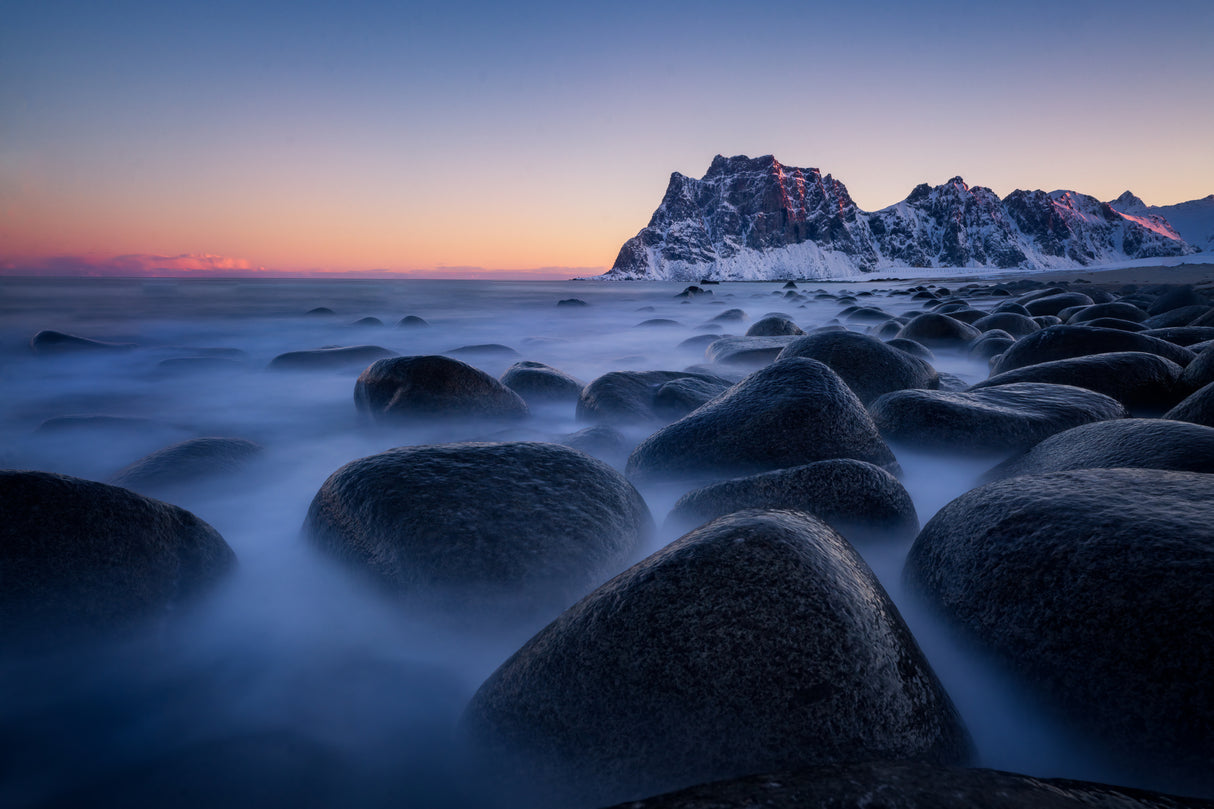 Lofoton Beach Poster och Canvastavla