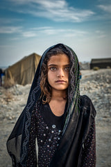 Balochi girl lll Poster och Canvastavla