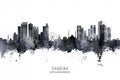 Sharjah Skyline Poster och Canvastavla