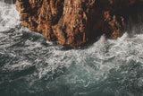 sea waves and rocks Poster och Canvastavla