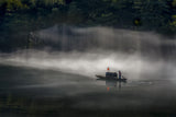 Misty Morning Poster och Canvastavla