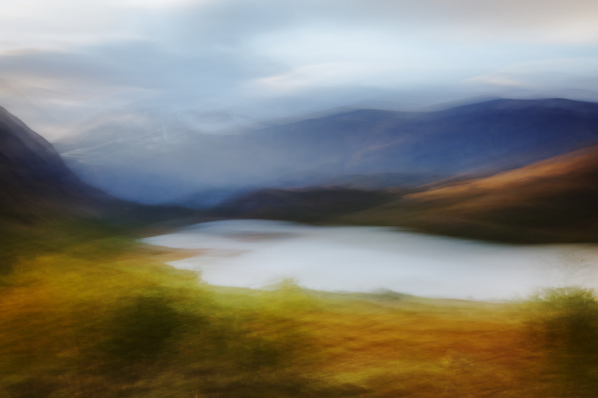 Autumn In Jotunheimen Norway Poster och Canvastavla