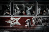 Peking Bus Poster och Canvastavla