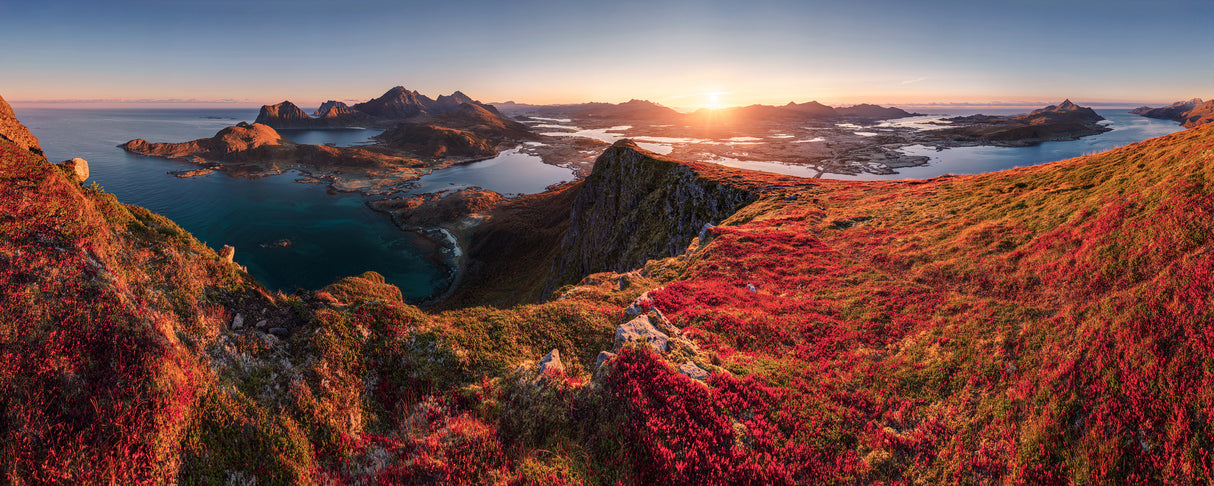 Norwegian Carpet Poster och Canvastavla
