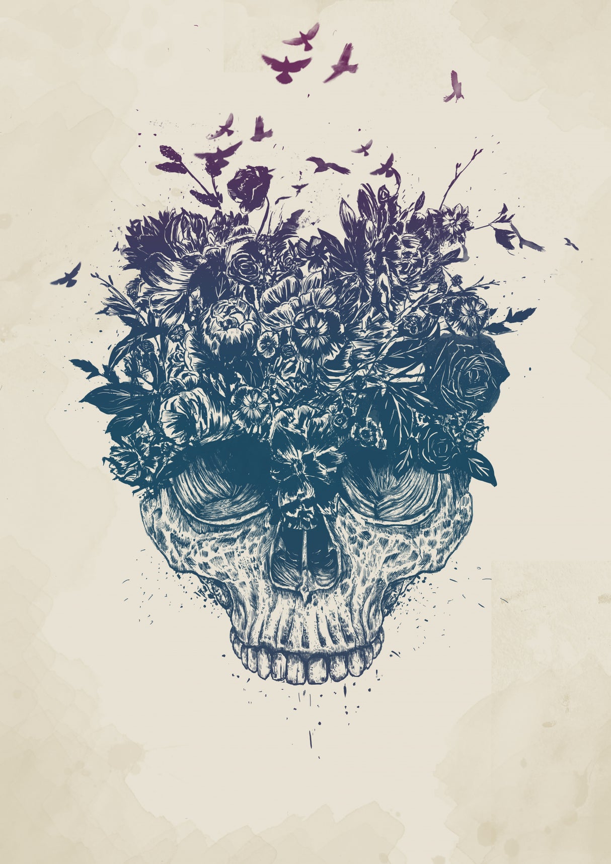 My head is a jungle Poster och Canvastavla