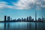 Blue Dubai Poster och Canvastavla