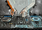 Music Dj Set 3 Poster och Canvastavla