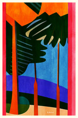 Polynésie Française, 1921 Poster och Canvastavla