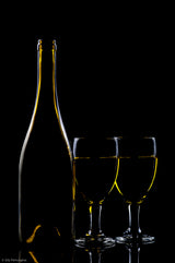 Two Yellow Wine Poster och Canvastavla