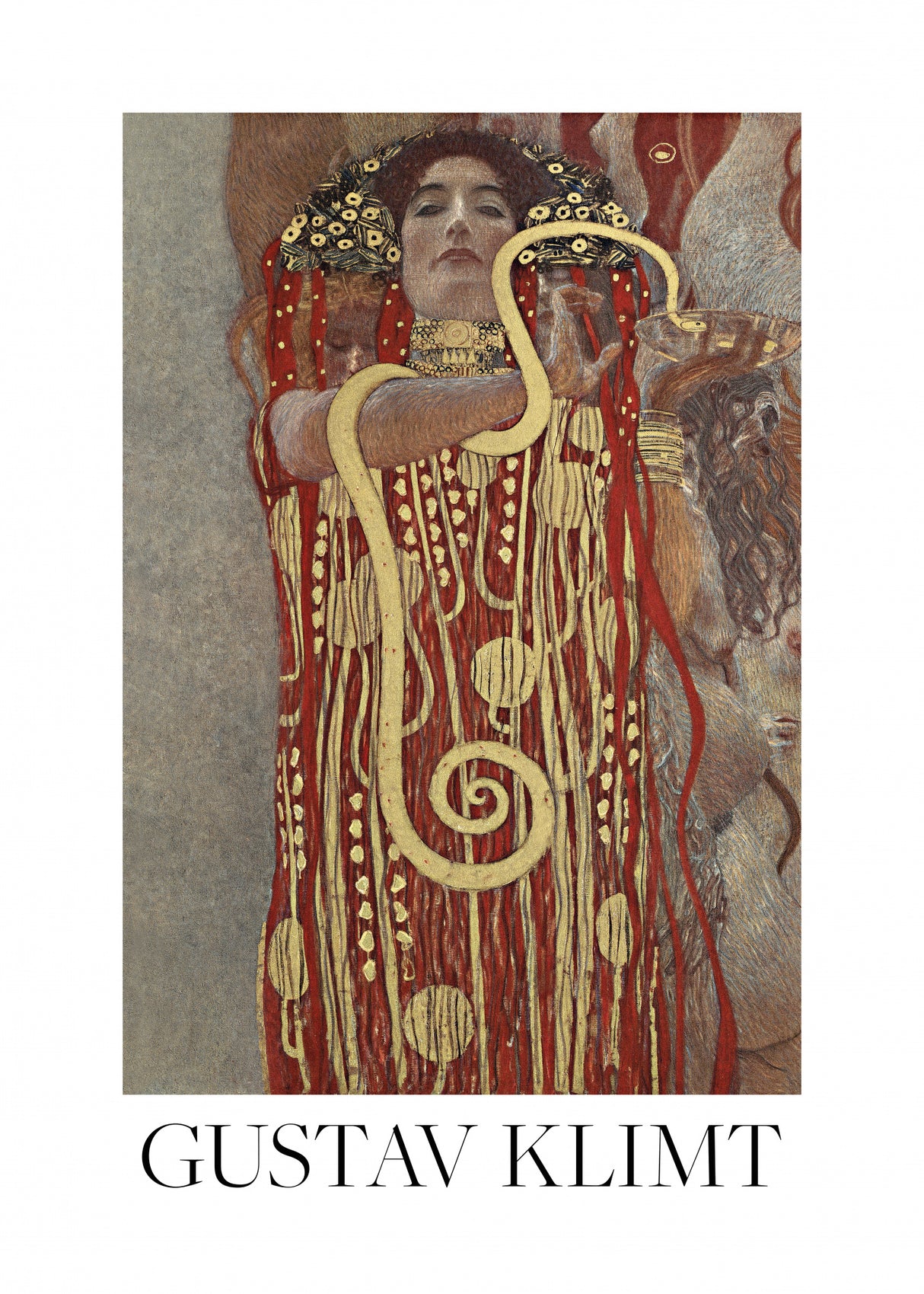 Hygieia (1907) Poster Poster och Canvastavla