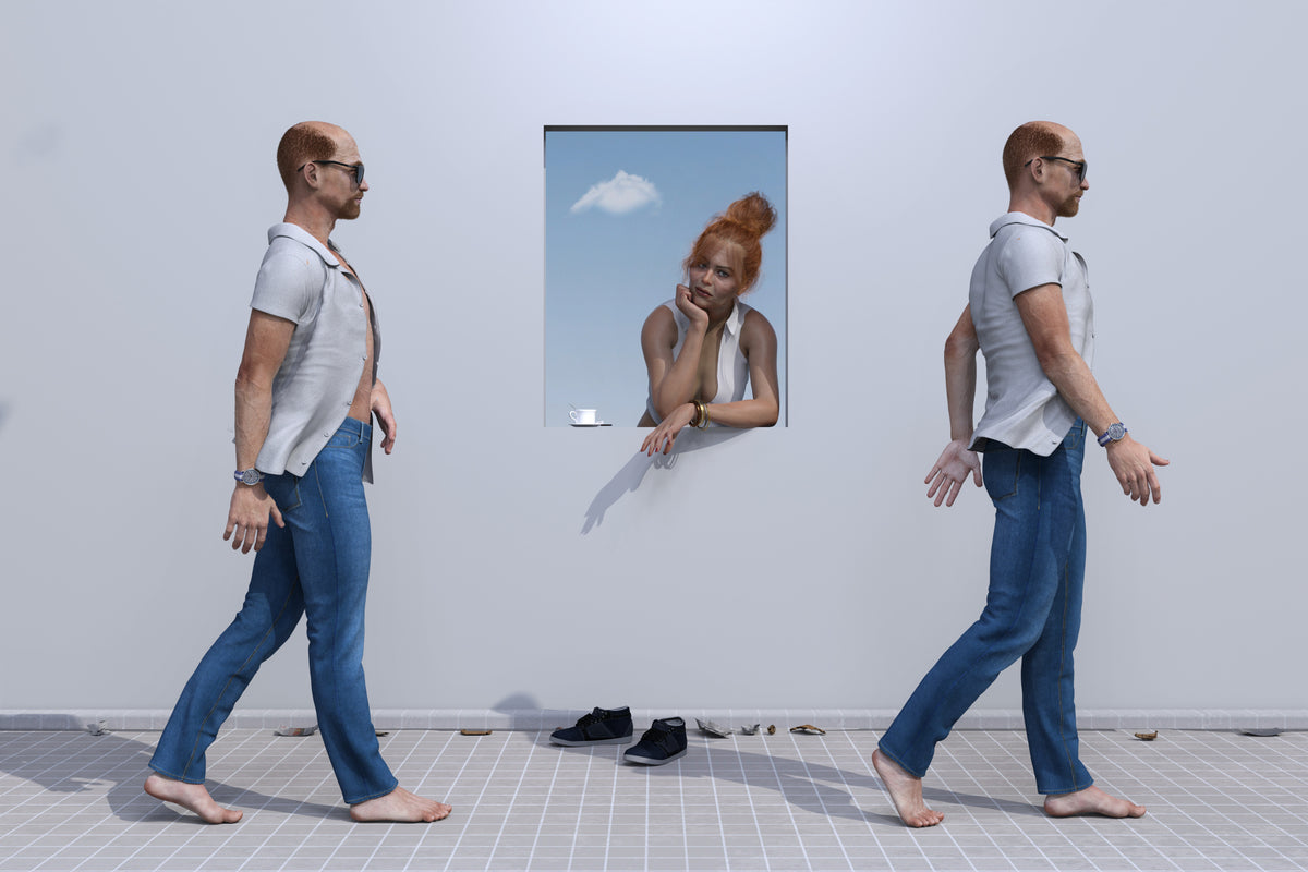 walk through my time Poster och Canvastavla