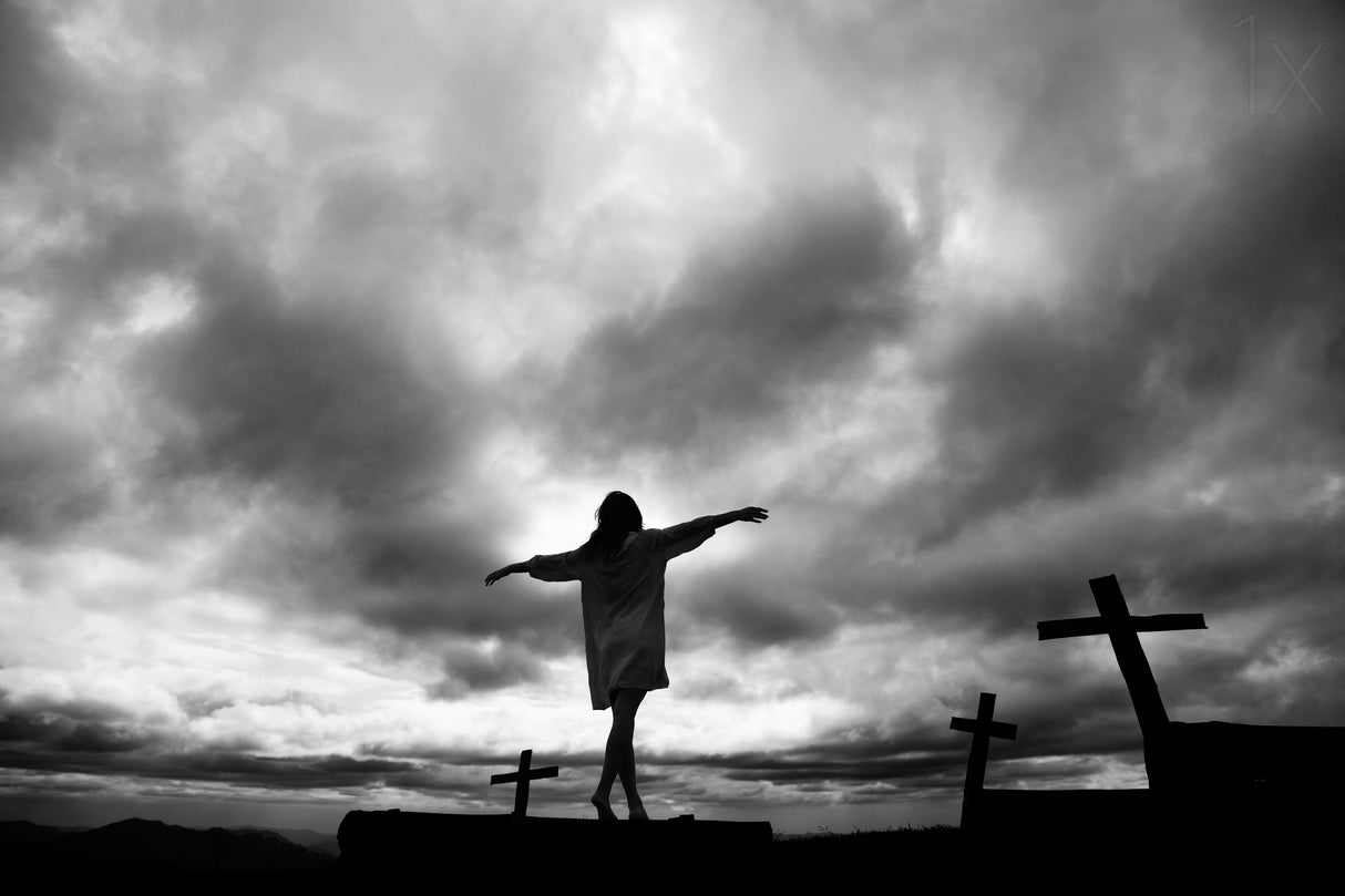 Four crosses Poster och Canvastavla