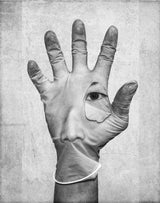 Torn gloves Poster och Canvastavla