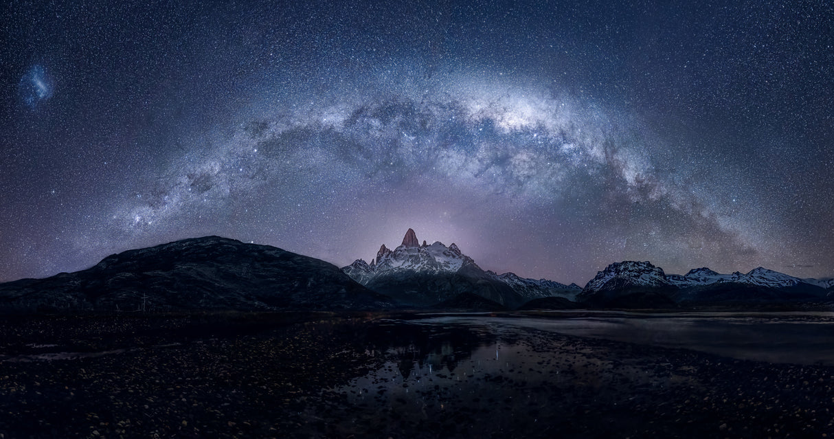 Fitz Roy Milky Way Poster och Canvastavla