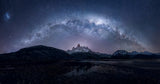 Fitz Roy Milky Way Poster och Canvastavla