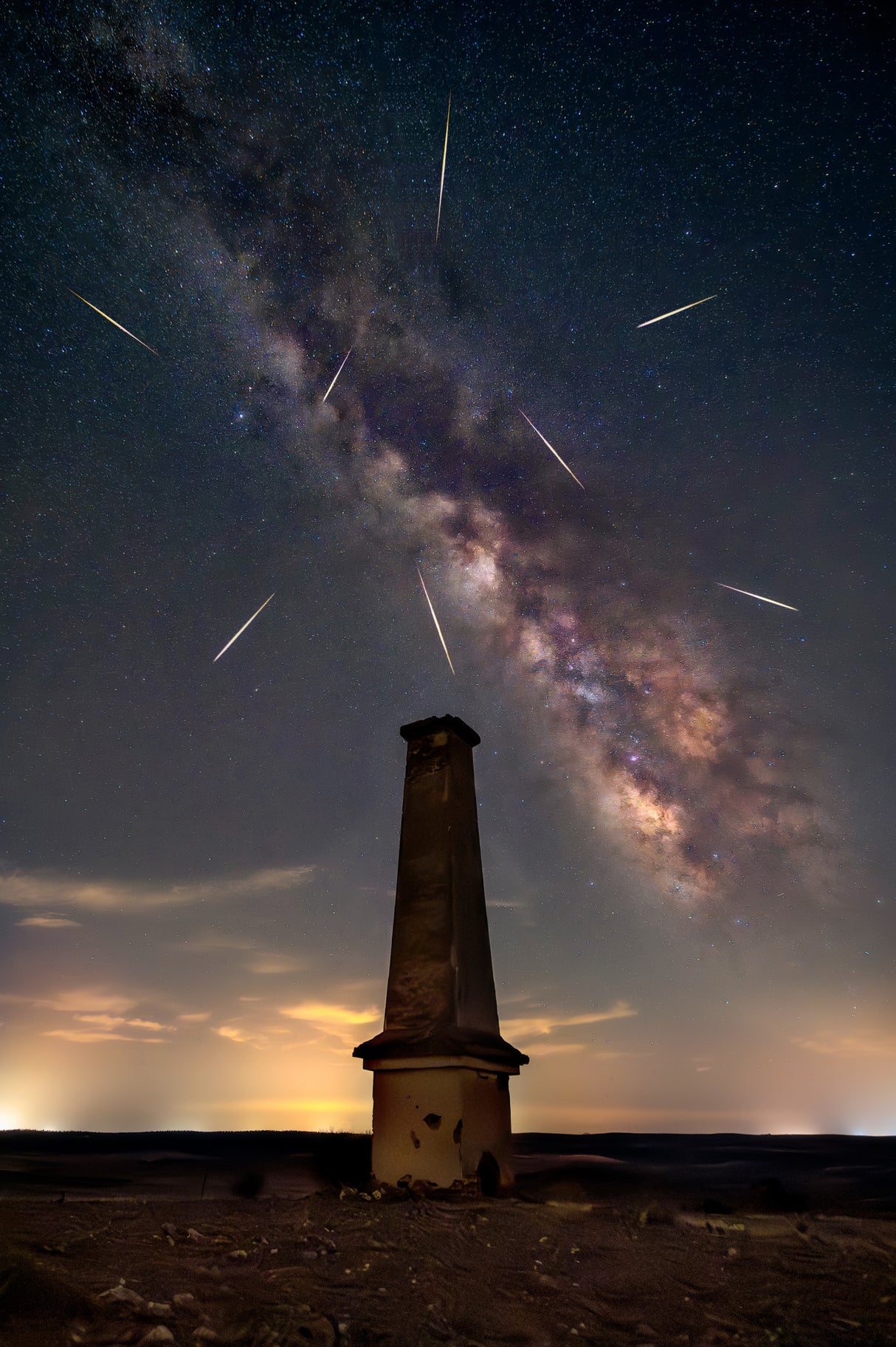 La danza de las Perseidas... Poster och Canvastavla