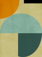 Rainbow Plus Shapes3 Poster och Canvastavla