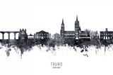 Truro England Skyline Poster och Canvastavla