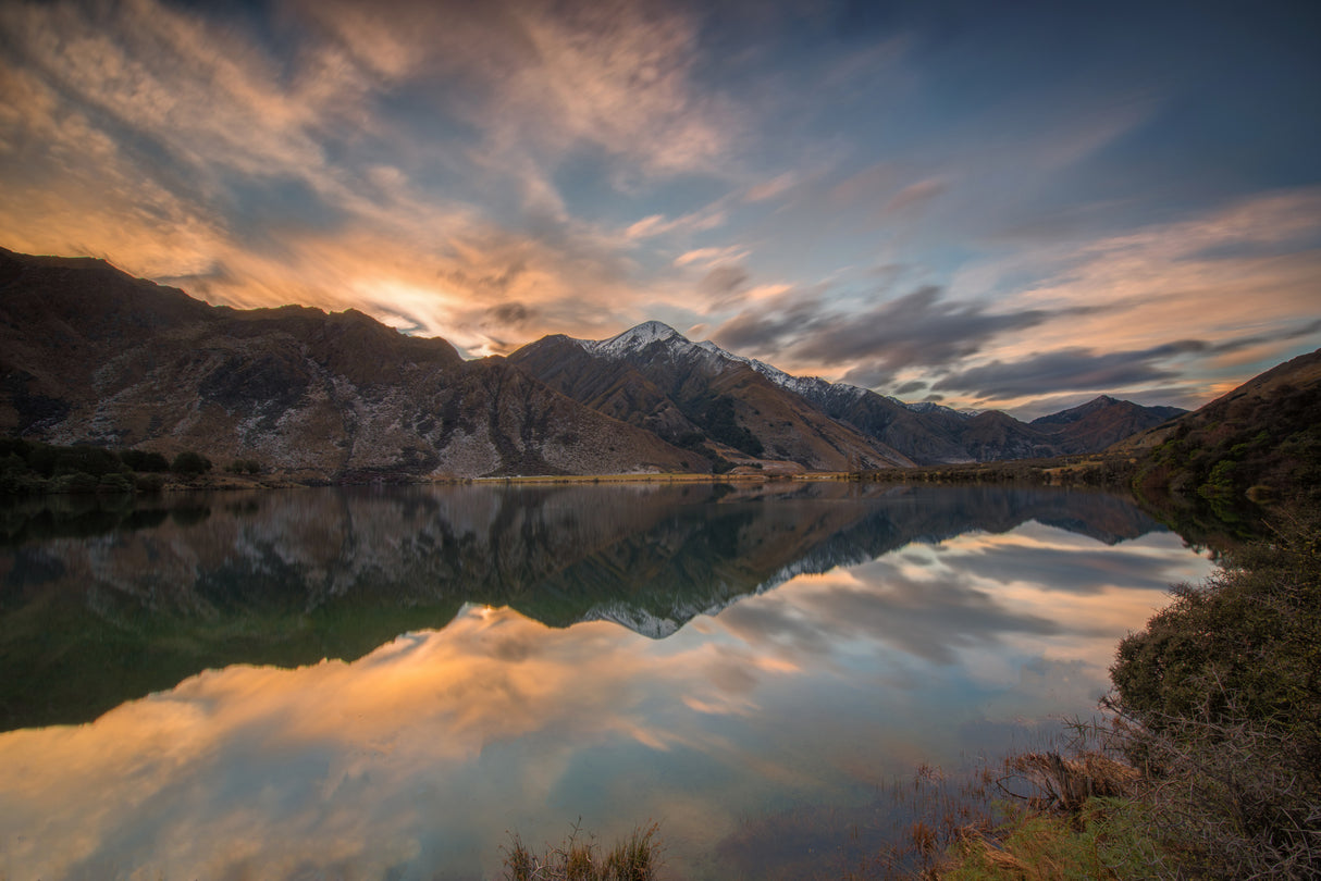 New Zealand sunset Poster och Canvastavla