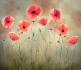 Poppy Dance Poster och Canvastavla