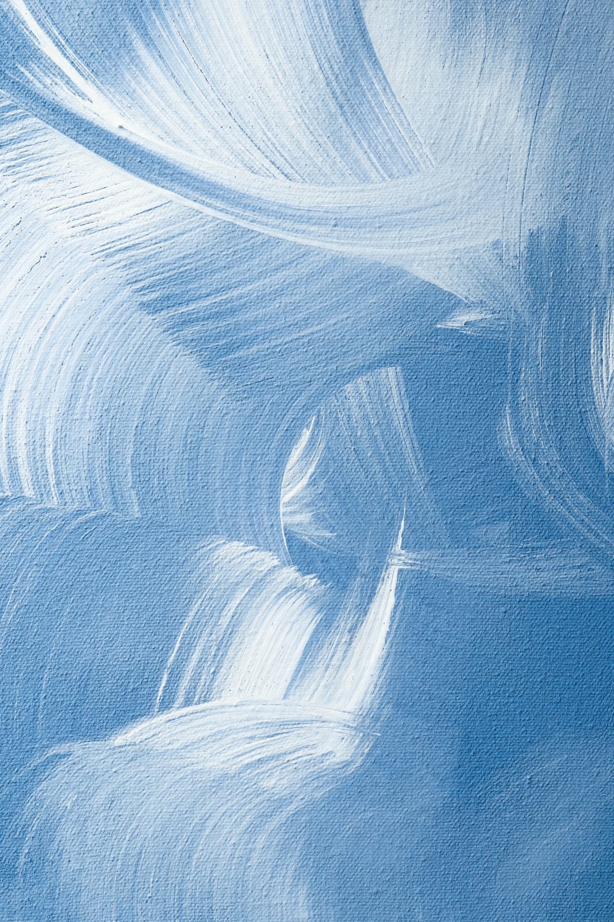 Acrylic Waves No 1 Poster och Canvastavla