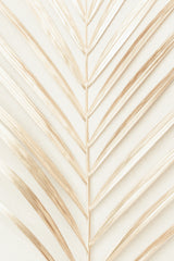 Golden Palm Leaf Poster och Canvastavla