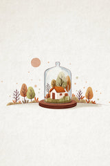Autumn Tree Poster och Canvastavla