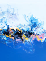 Periwinkle Rainbow Poster och Canvastavla