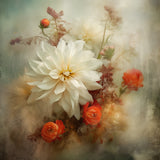 Fa Vintage Floral 46 Poster och Canvastavla