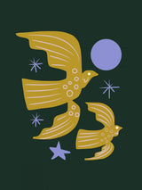 Nocturnal Dove Poster och Canvastavla