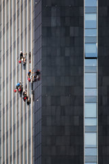 Window cleaners Poster och Canvastavla