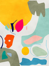 Landscape inspired cut out Poster och Canvastavla