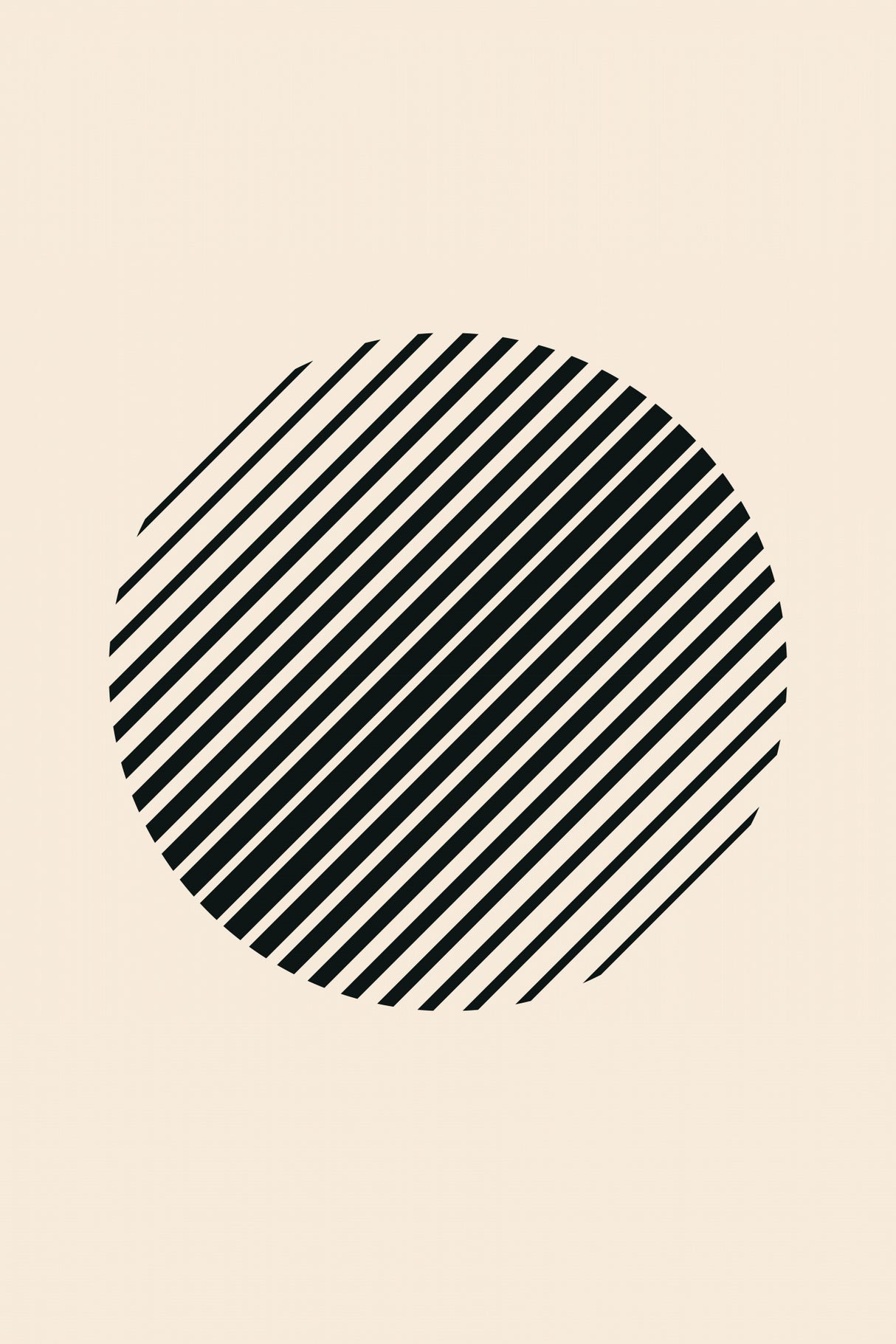 Boho Minimal Shape #3 Poster och Canvastavla