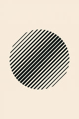 Boho Minimal Shape #3 Poster och Canvastavla
