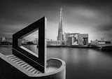The Shard &amp; the staircase Poster och Canvastavla