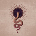 Sun Snake Poster och Canvastavla