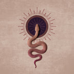 Sun Snake Poster och Canvastavla