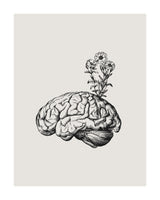 Brain Bloom Poster och Canvastavla
